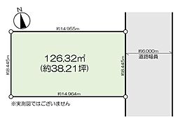 青梅市新町3丁目建築条件付き売地　全1区画