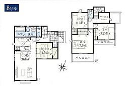 GRAFARE青梅市長淵3期全10棟　8号棟
