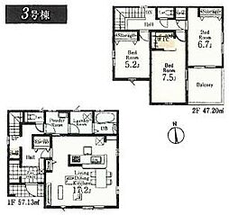 リーブルガーデン青梅柚木町第11全7棟3号棟