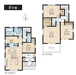 リーブルガーデンあきる野上代継全6棟　6号棟