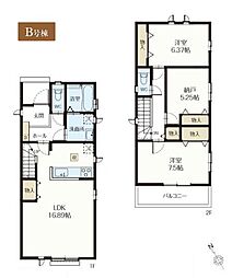 瑞穂町長岡3期全2棟　B号棟