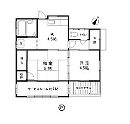 中原Ｋ貸家　南東棟