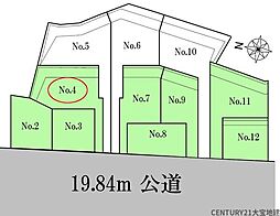 千葉市稲毛区園生町　区画4