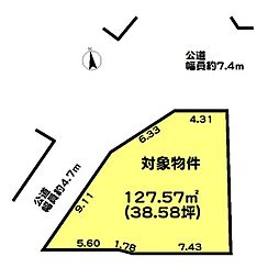 明石市魚住町清水の土地