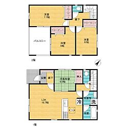 加古川市別府町新野辺北町５丁目の一戸建て