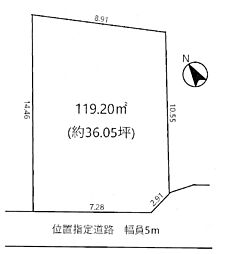 松戸市東平賀　土地