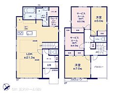 流山市鰭ケ崎の一戸建て