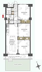 新松戸西パークハウスＢ棟