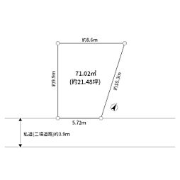 松戸市小金上総町の土地