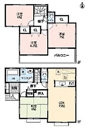 柏市篠籠田の一戸建て