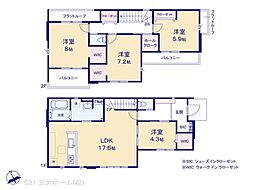 柏市篠籠田の一戸建て