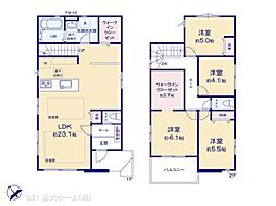 松戸市八ケ崎1丁目の一戸建て