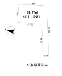 松戸市中金杉2丁目　土地