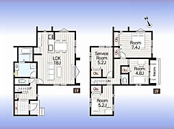 川口市大字峯 (全5棟)　1号棟