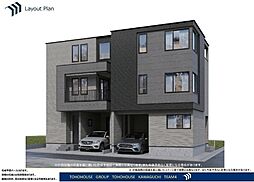 川口市南鳩ヶ谷(全2棟)　2号棟