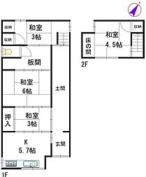 奈良市東之阪町の一戸建て