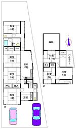 奈良市宝来４丁目の一戸建て