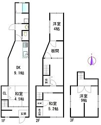 京都市山科区安朱中溝町の一戸建て