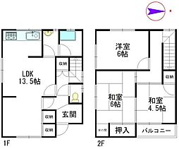 奈良市恋の窪２丁目の一戸建て