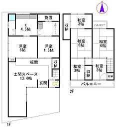 京都市西京区山田北ノ町の一戸建て
