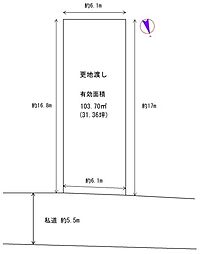 京都市右京区太秦堀池町の土地