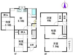 奈良市中山町西3丁目の一戸建て