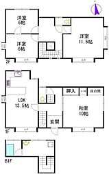 生駒市俵口町の一戸建て