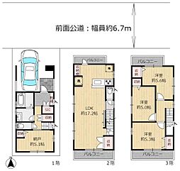 草加市両新田西町戸建