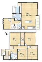 稲城市東長沼新築戸建4号棟