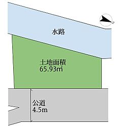 川崎市多摩区菅稲田堤2丁目建築条件なし売地