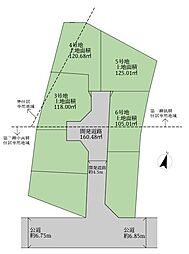 稲城市東長沼建築条件なし売地3号地