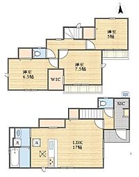 稲城市若葉台1丁目新築戸建1号棟