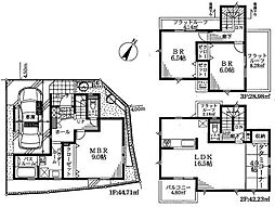 川崎市多摩区長沢2丁目新築戸建3号棟
