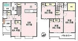 稲城市大丸新築戸建A号棟　カースペース2台分