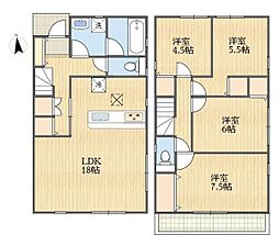 稲城市押立新築戸建2号棟　太陽光システム搭載　4LDK