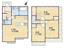 稲城市百村新築戸建3号棟　ZEH水準　小学校まで徒歩5分