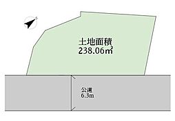 稲城市 百村 建築条件なし売地