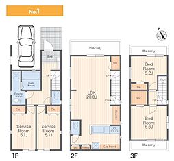 新築一戸建　1号棟