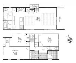 横浜市旭区上白根町の一戸建て