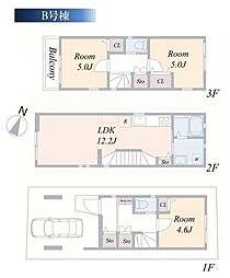 新築一戸建　Ｂ号棟