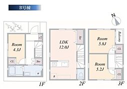新築一戸建　Ｂ号棟