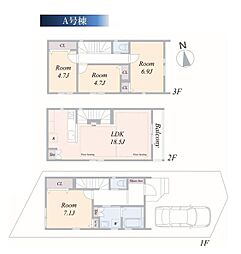 新築一戸建　Ａ号棟