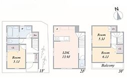 横浜市中区打越の一戸建て