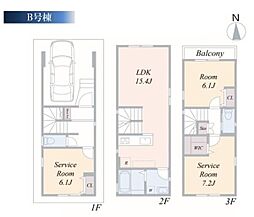 新築一戸建　Ｂ号棟