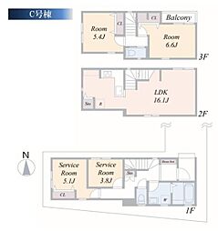新築一戸建　Ｃ号棟