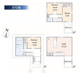 新築一戸建　Ｂ号棟