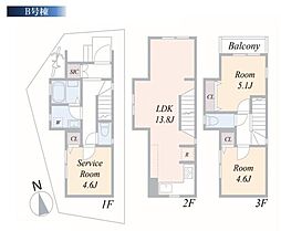 新築一戸建　Ｂ号棟
