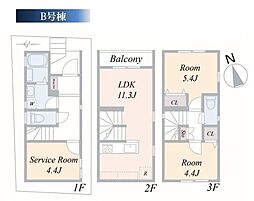 新築一戸建　Ｂ号棟