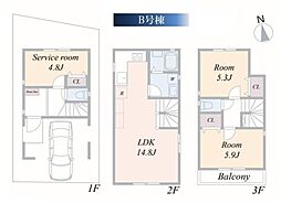 新築一戸建　Ｂ号棟