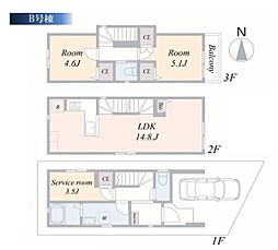 新築一戸建　Ｂ号棟